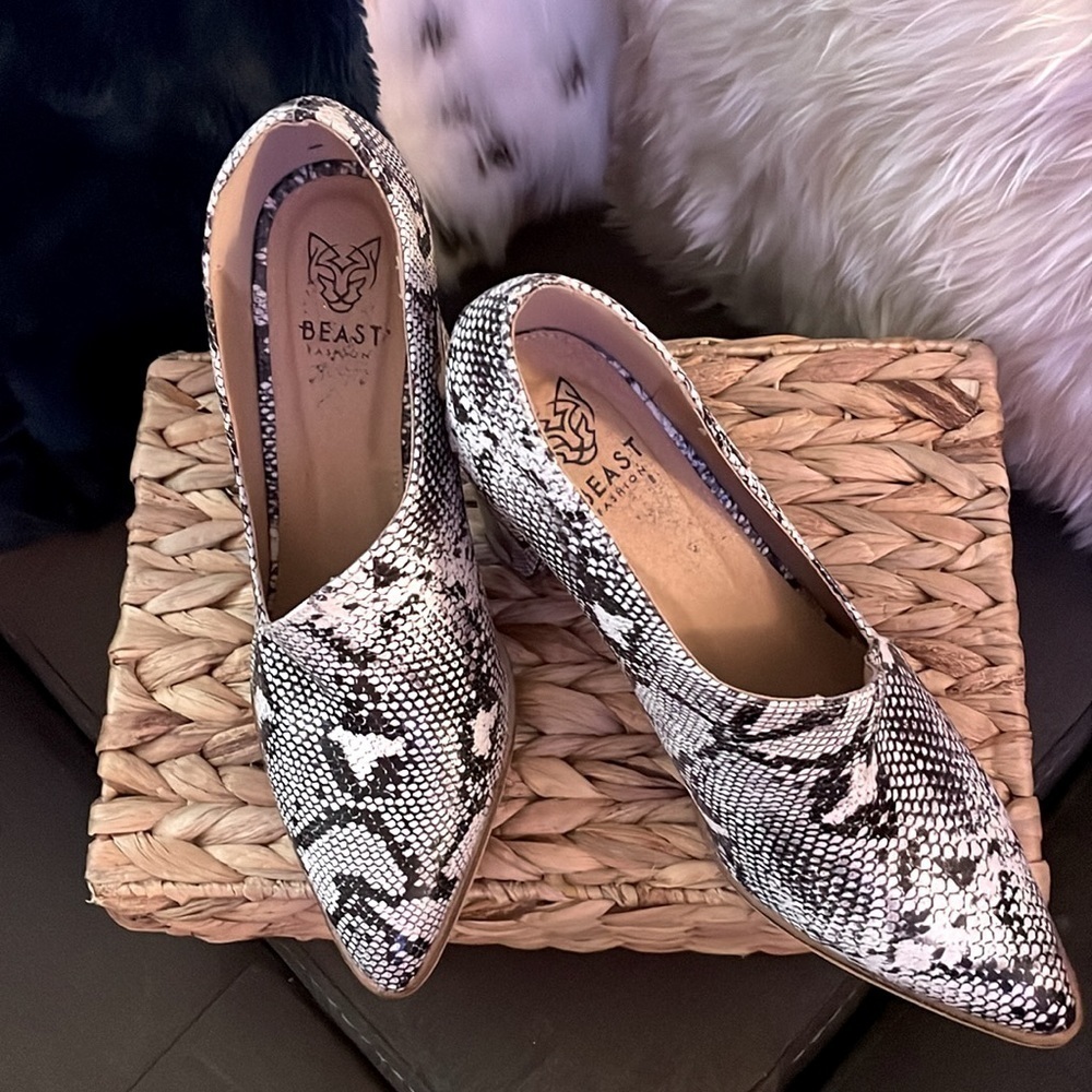 BEAST SNAKE STYLE HIGH HEEL SIZE 7.5 - Picture 7 of 7
